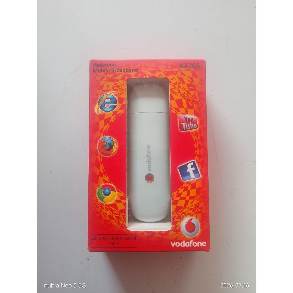 MODEM USB 3G HUAWEI VODAFONE K3765 SUPPORT VOICE CALL