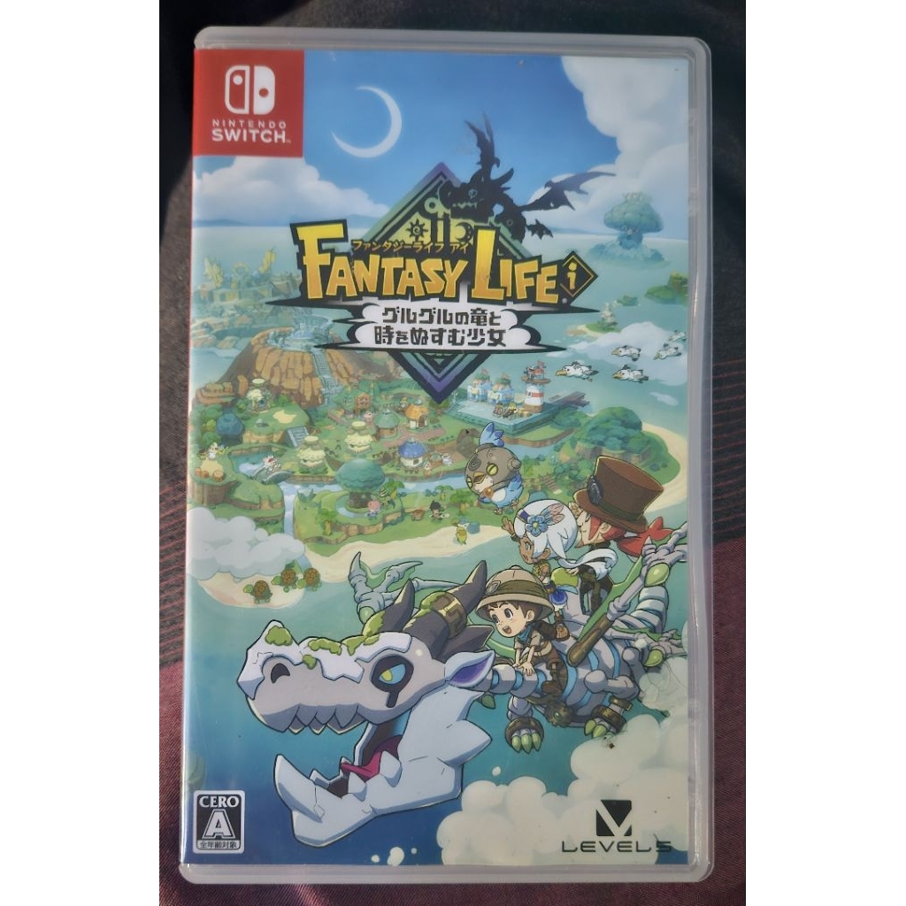 Cartridge Fantasy Life Switch