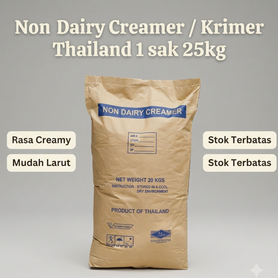 Krimer / NDC / Non Dairy Creamer Thailand 1 Sak 25 kg / Halal