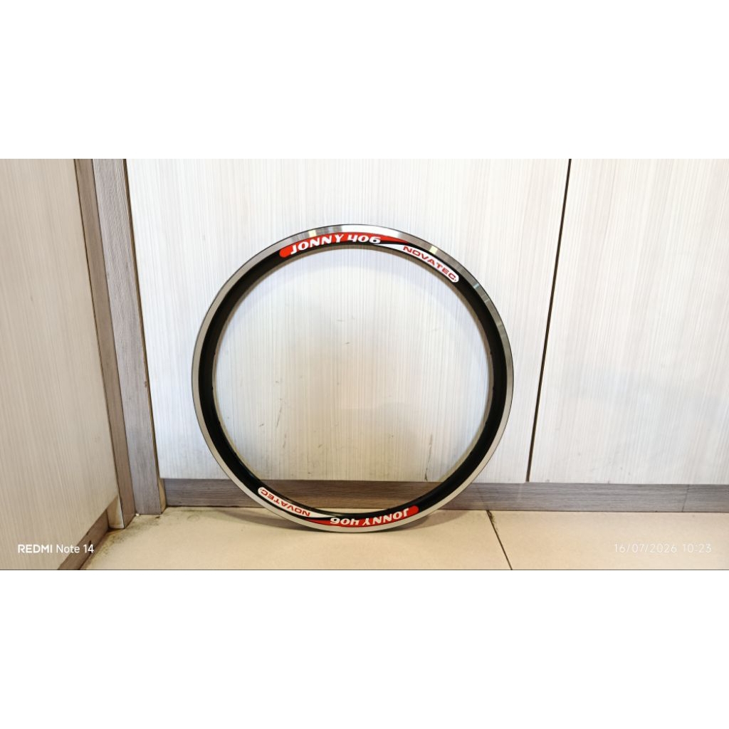 Rims /Velg Novatec Jonny 406 UK 20 inch Hole 24 Harga 1 Pcs
