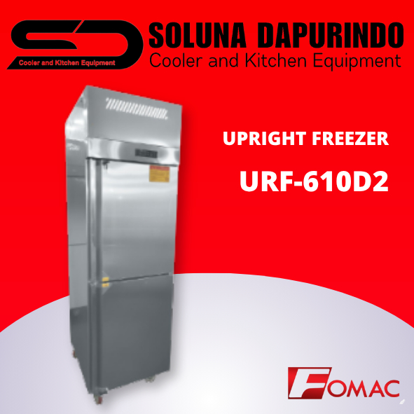 FOMAC UPRIGHT FREEZER URF-610D2 / URF610D2 / URF 610D2