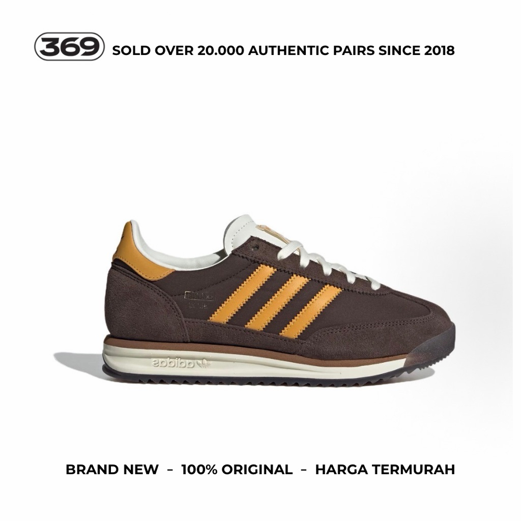 369 SNEAKERS | SL 72 Dark Brown Yellow