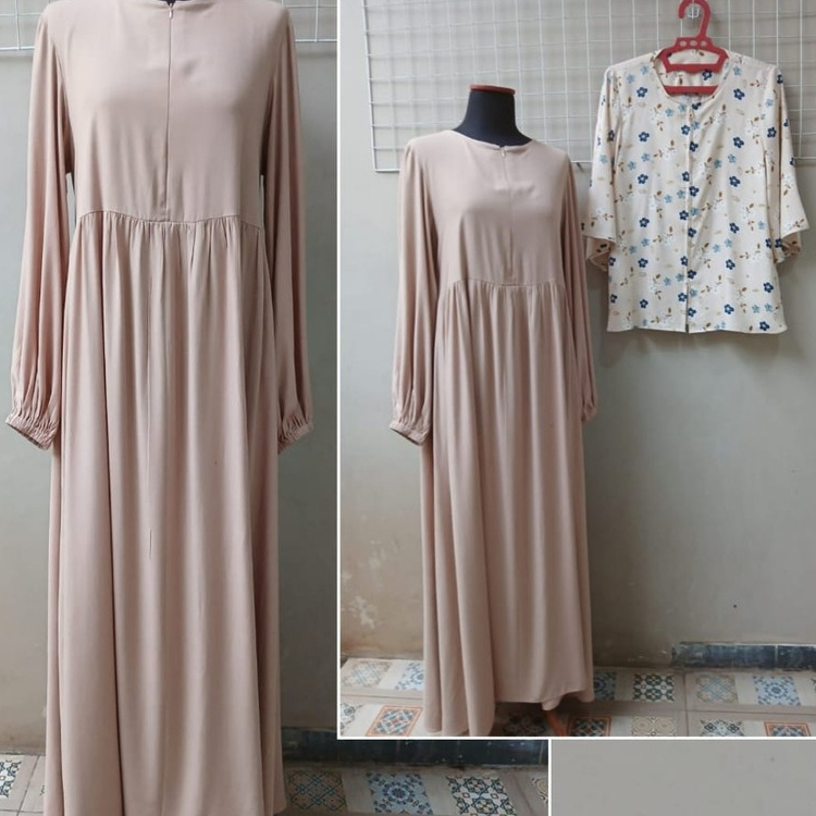 Gamis Inner Rayon Twill