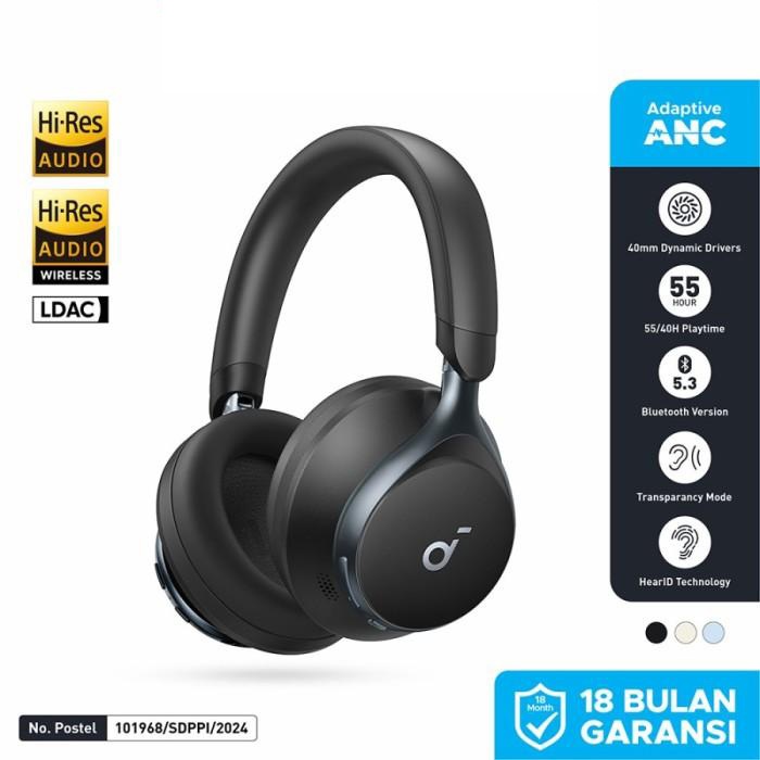 Headset Bluetooth Headphone Bluetooth SOUNDCORE Space One