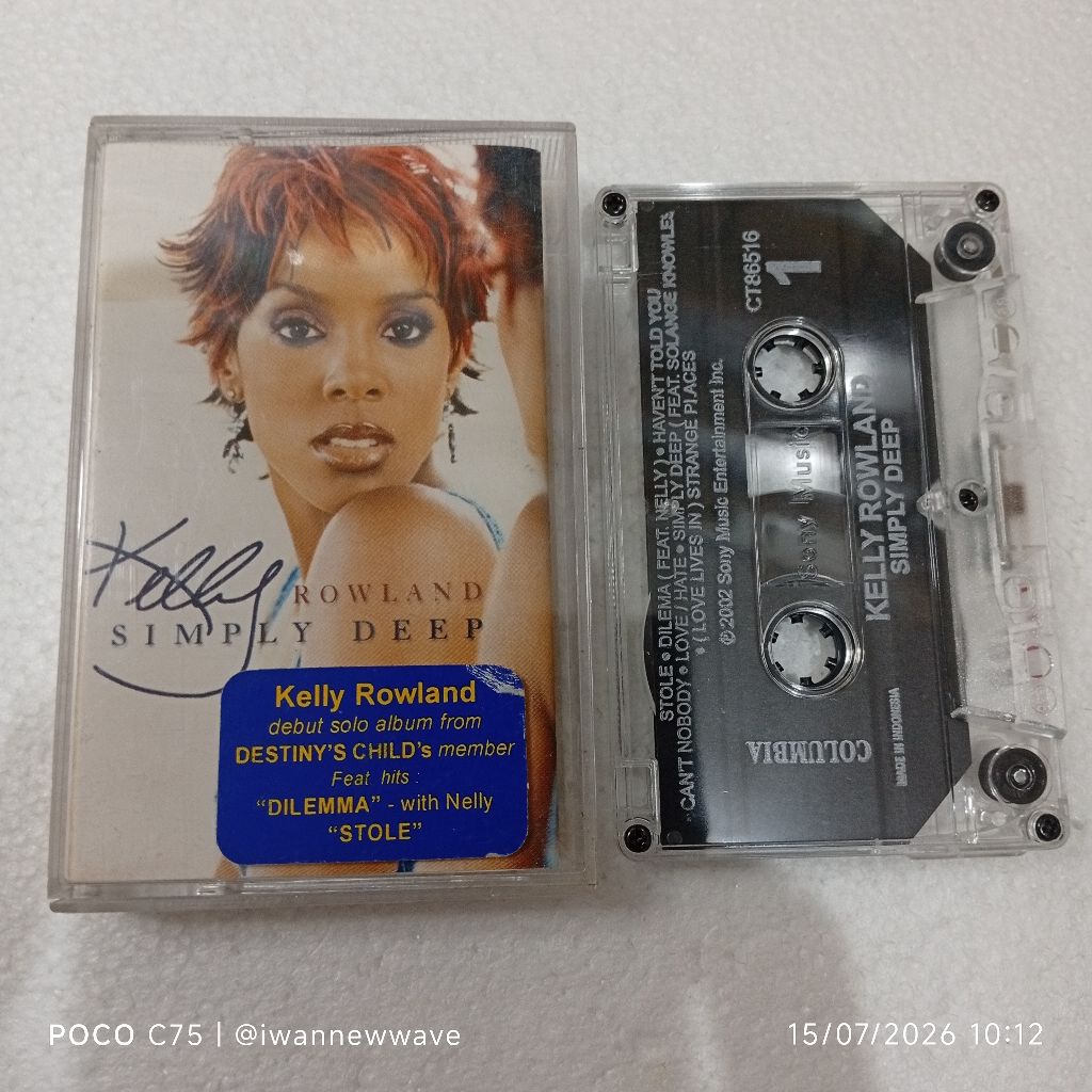 Kaset Pita Kelly Rowland