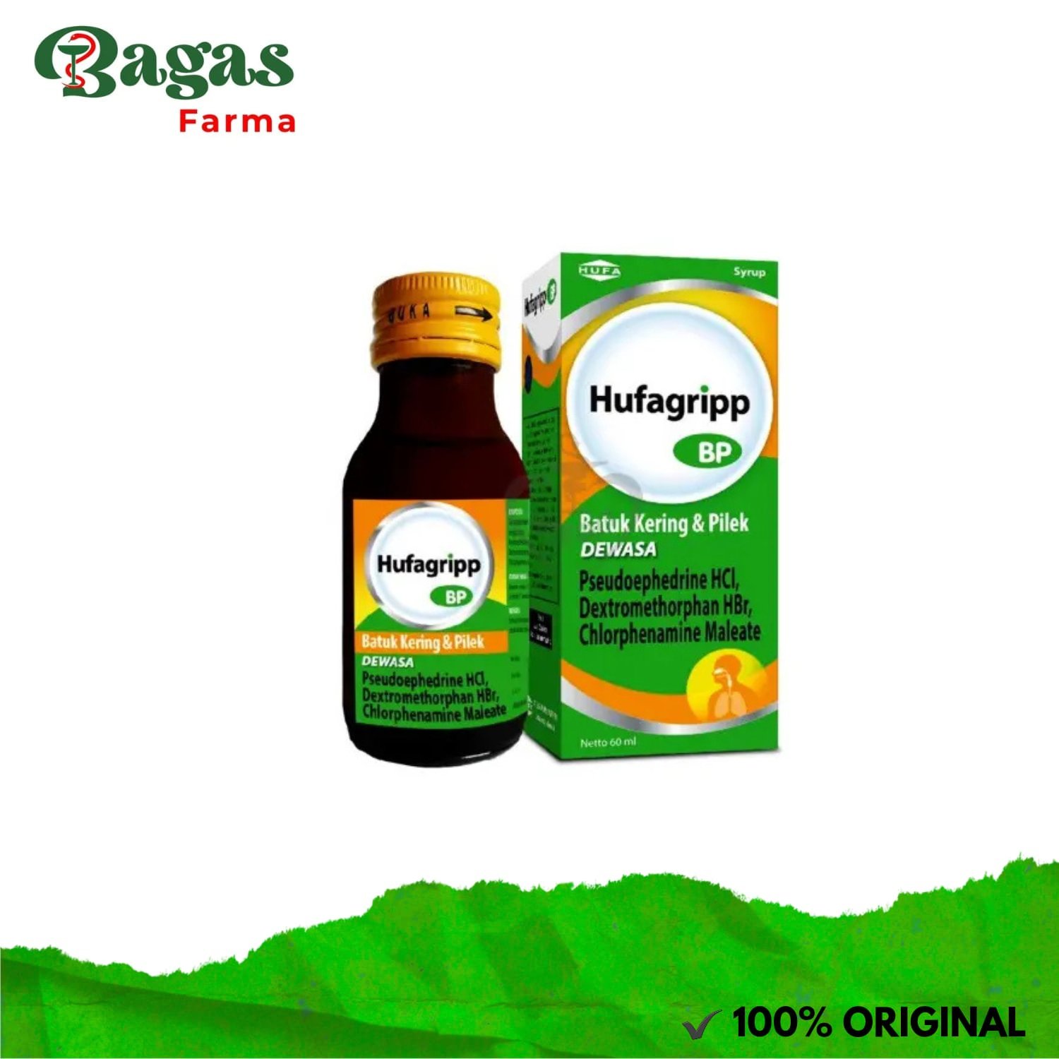 HUFAGRIP BP DEWASA 60 ML