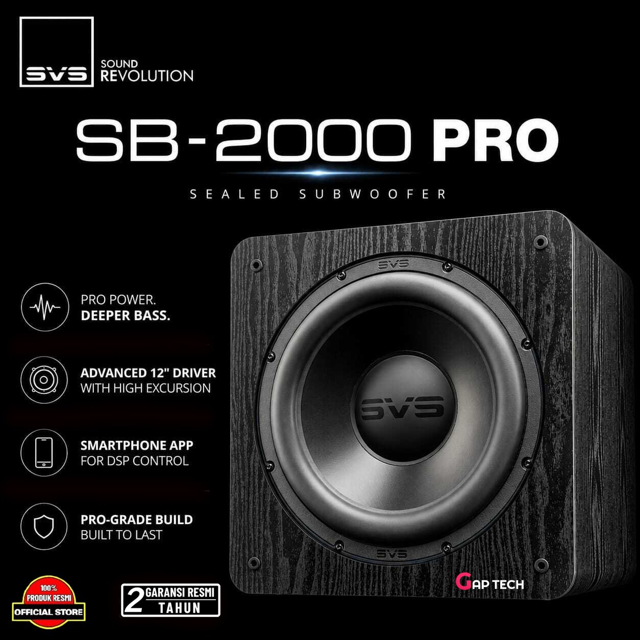SVS SB2000 Pro Subwoofer / SB 2000 PRO Subwoofer Speaker 12 Original