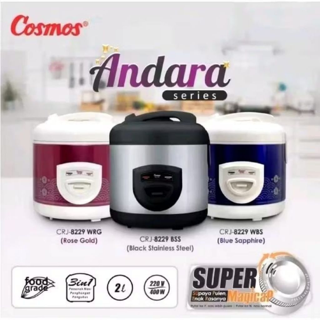 Magicom Cosmos CRJ-8229 Berkapasitas 2 Liter