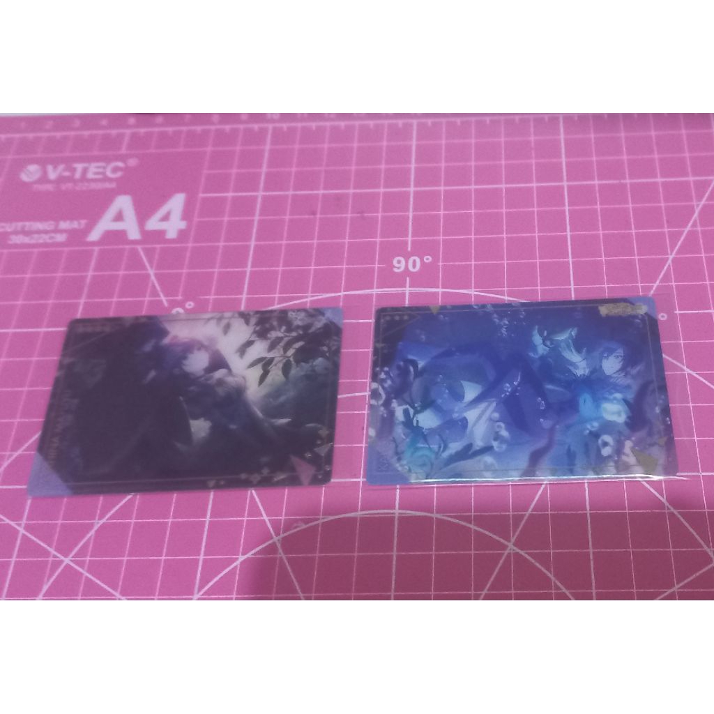 Project Sekai official wafer cards /Kaito, Mafuyu/