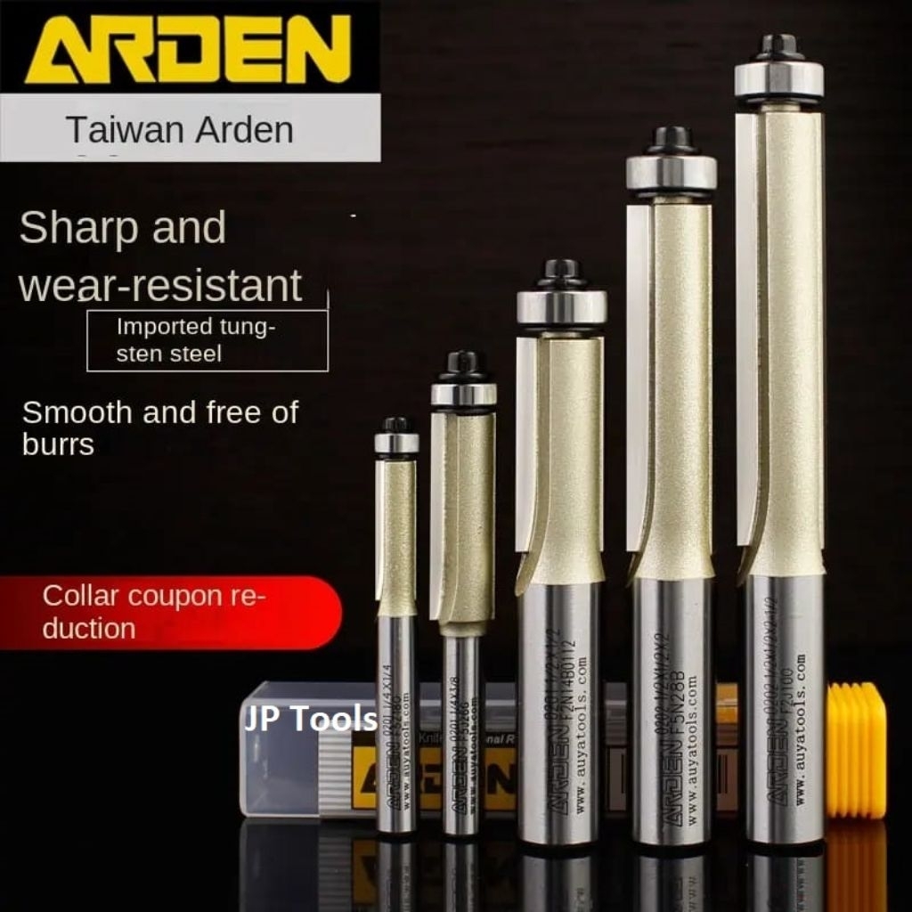Arden Mata Router Bearing / Trimming Bit / Flush Trim Bit