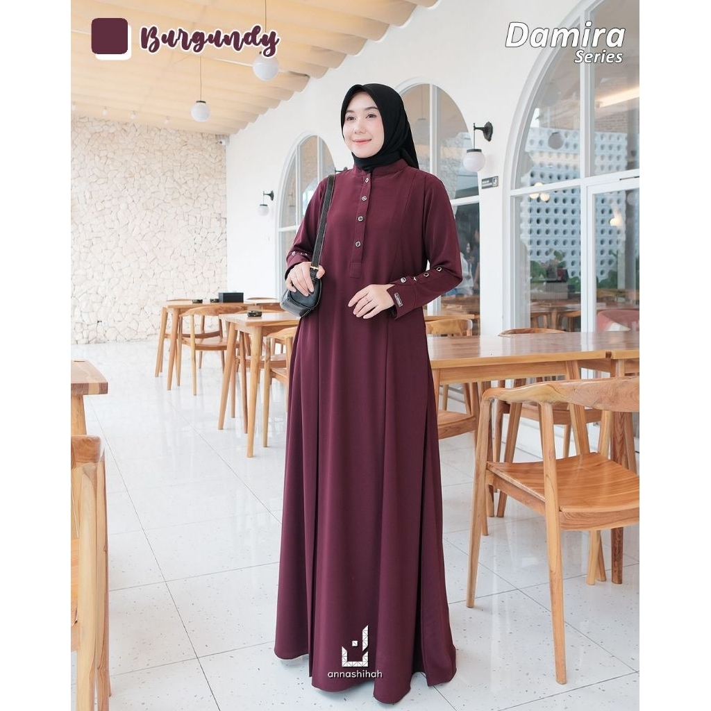 Mekka store Damira series Marina anti UV original ANNASHIHAH bisa seragaman