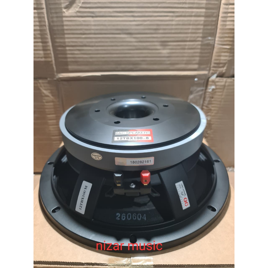 KOMPONEN SPEAKER B&C 12TBX100M/12TBX100M /12 INCH