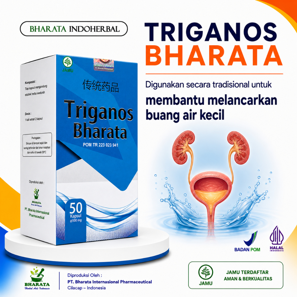 Obat Gonore Kencing Nanah HIV Sipilis Ampuh TRIGANOS Bharata Asli Bpom Halal Bergaransi
