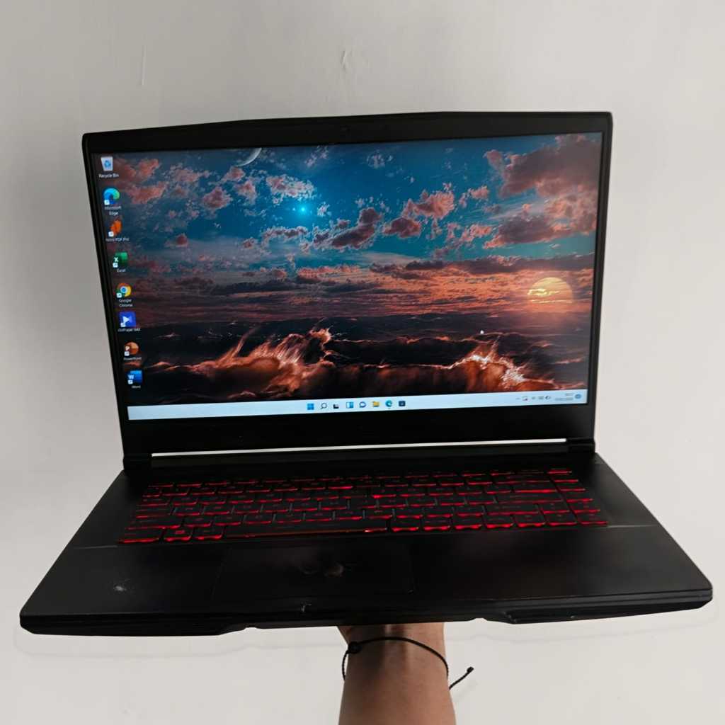 2nd / SECOND Laptop MSI MS-16R4 MSI GF63 Thin 9SCXR Intel Core i5-9300H UHD Graphics 630 SSD NVME 25