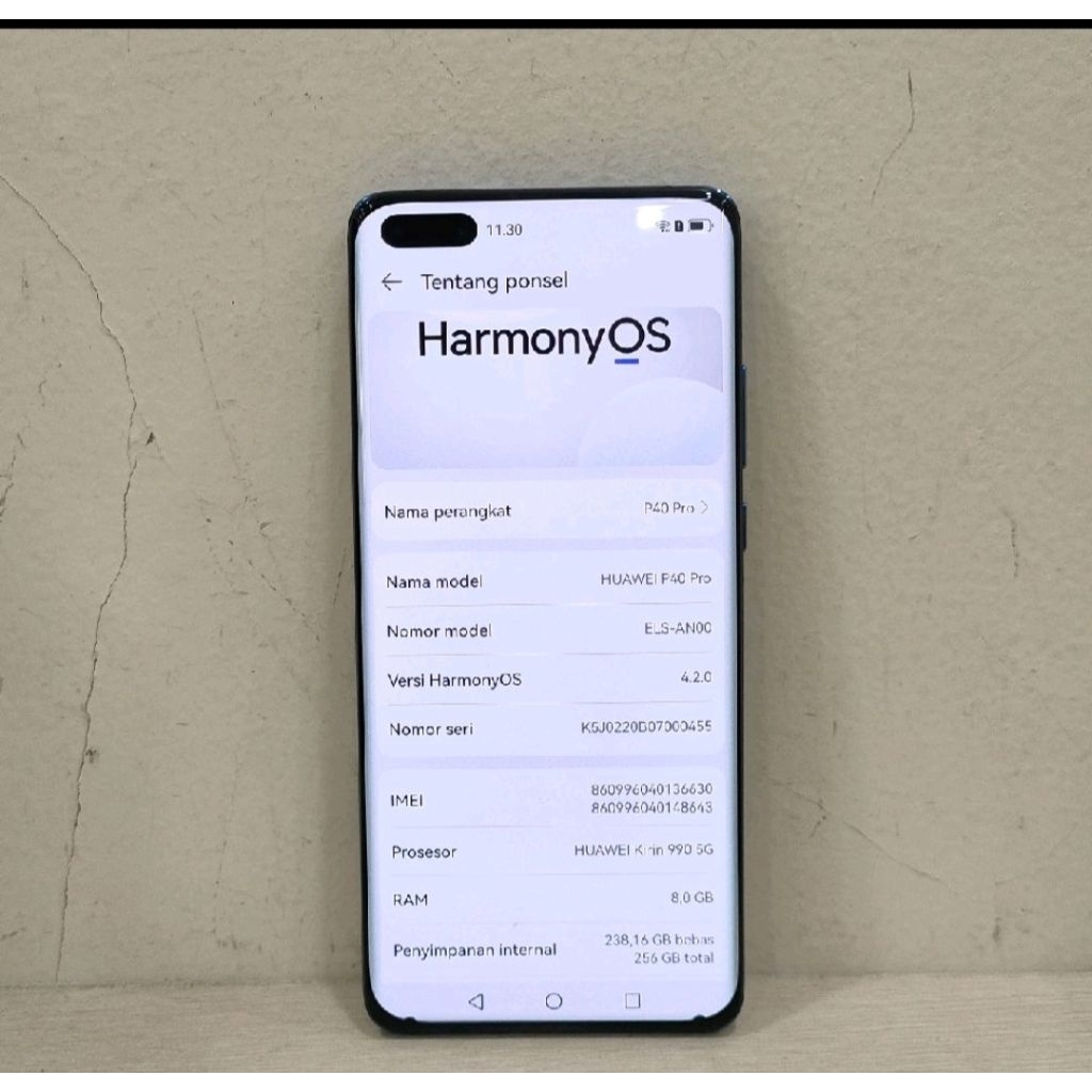 Huawei P40 Pro Ram 8/256gb INTER "Batangan" (-4)