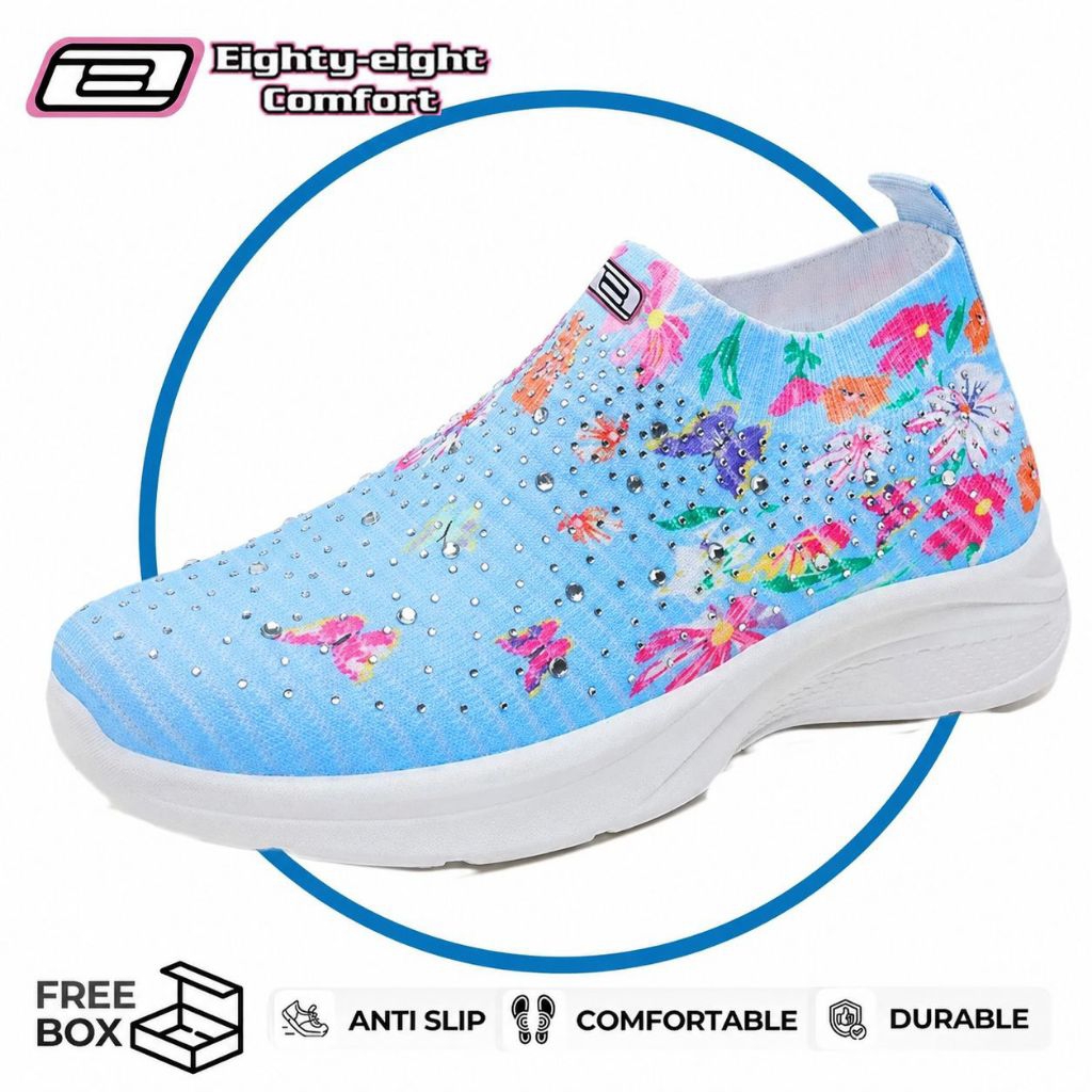 EIGHTY EIGHT COMFORT TOP , SEPATU FLYKNIT PREMIUM , SEPATU ORIGINAL EIGHTY EIGHT COMFORT TERBARU 202