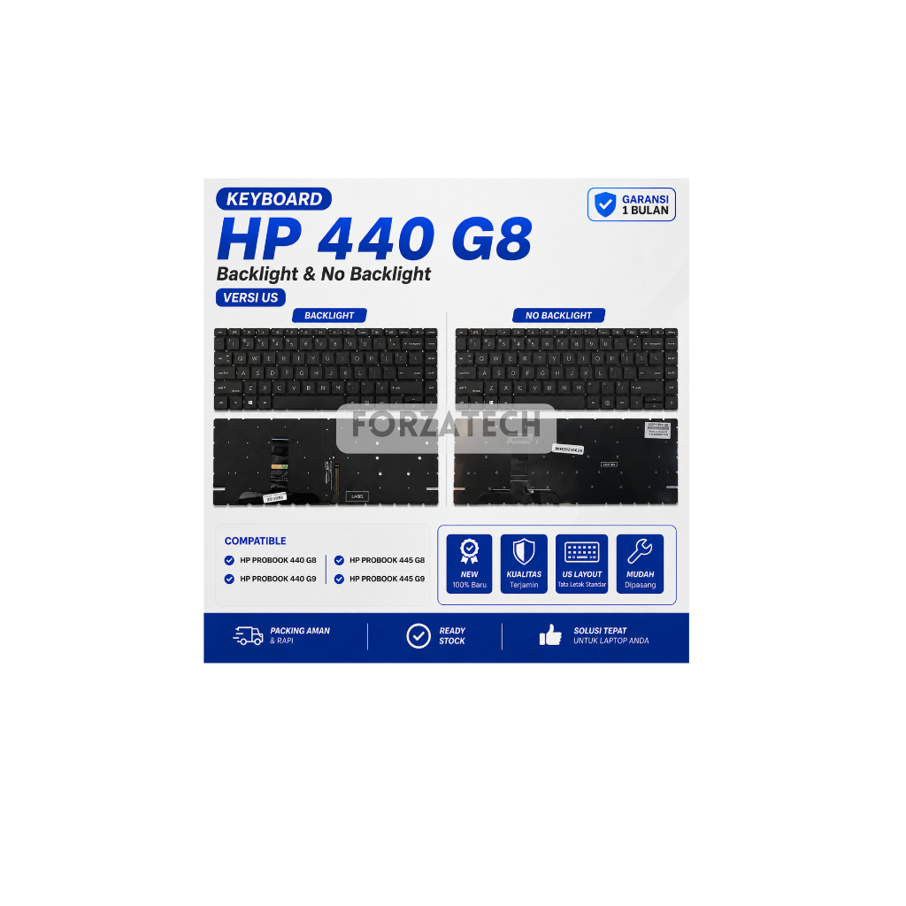 Keyboard Laptop HP PROBOOK 440 G8 I 440 G9 I 445 G8I  445 G9 NEW