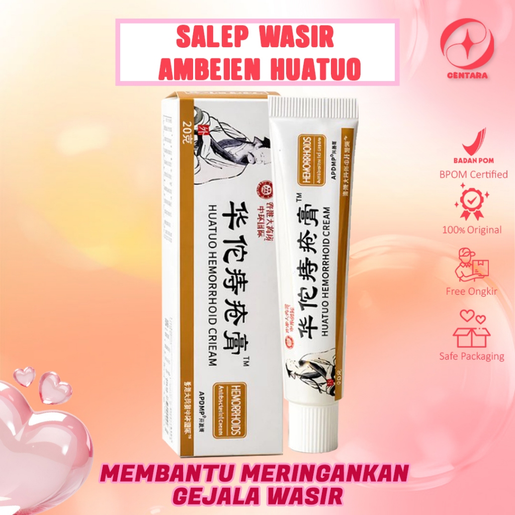 SALEP WASIR HUATUO CREAM HERBAL AMBEIEN Salep Herbal Mengobati Wasir