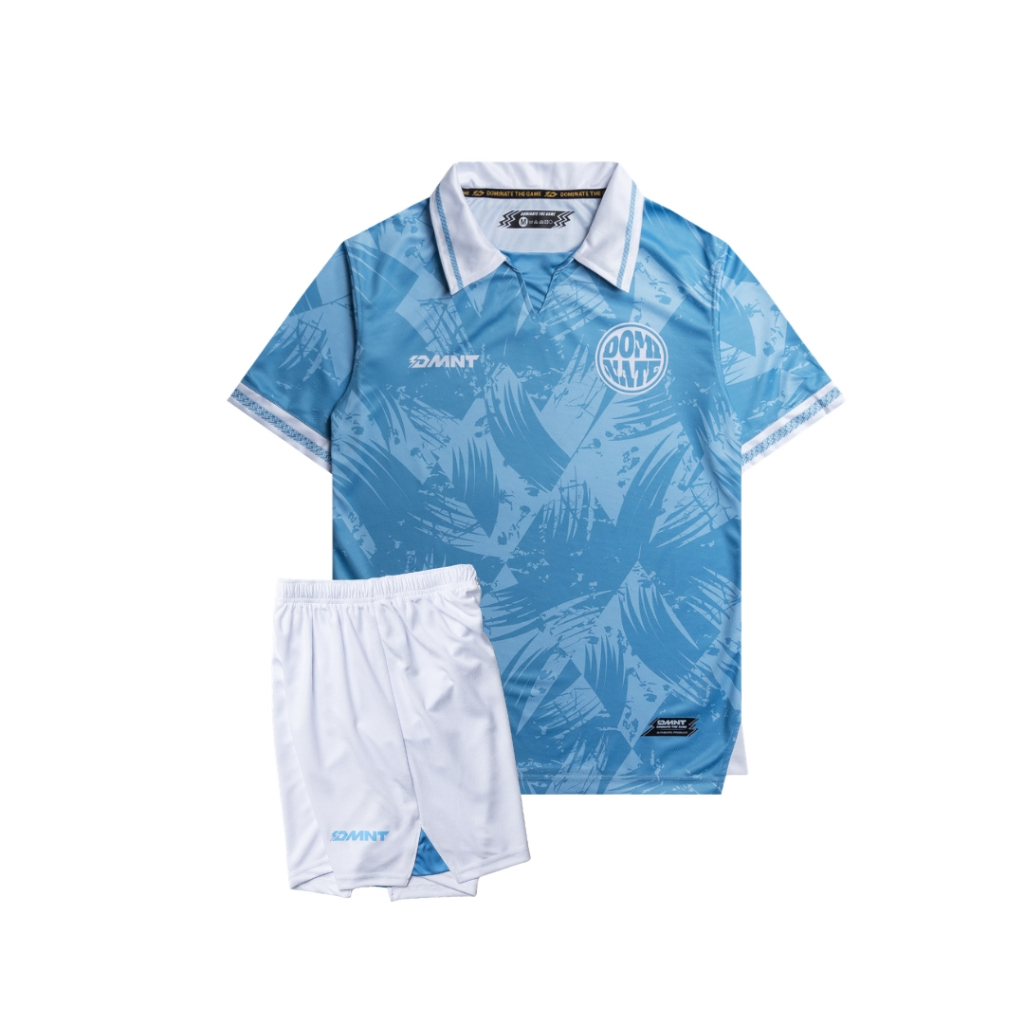 Setelan Jersey Futsal Sepakbola Rivelino Preyas Tanpa Nama dan Nomor Punggung