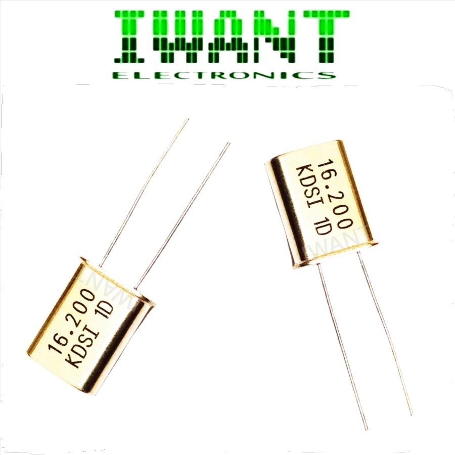 16.200MHZ XTAL 16.200 MHz CRYSTAL OSCILLATOR 16.200MHZ CRYSTAL 2PIN CRYSTAL OSCILATOR 16.200 MHz BES
