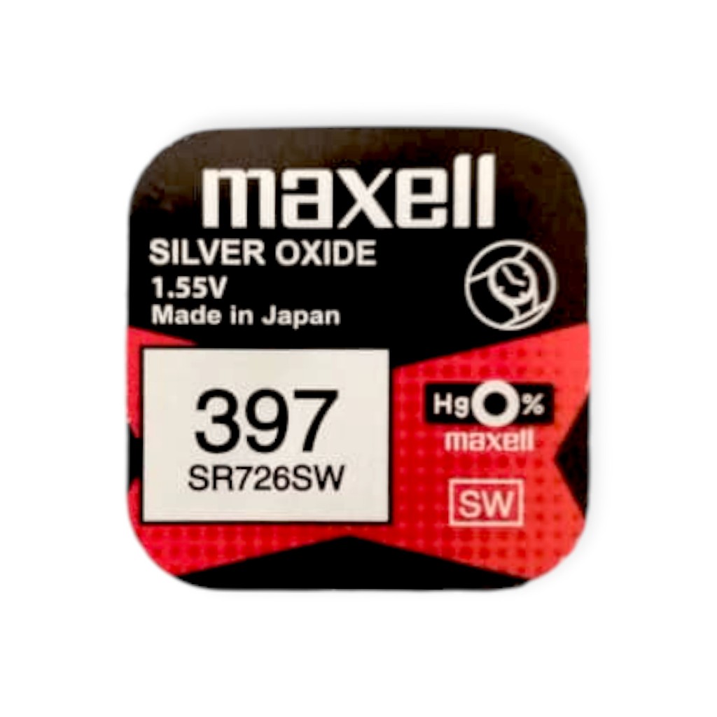 Maxell SR726SW 397 Original Maxell Made In Japan Isi 1pcs