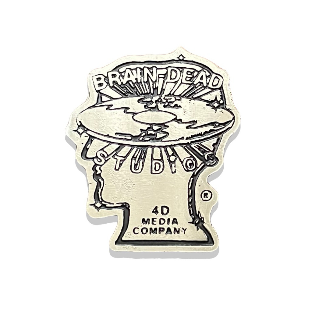 ENAMEL PIN BRAIN DEAD