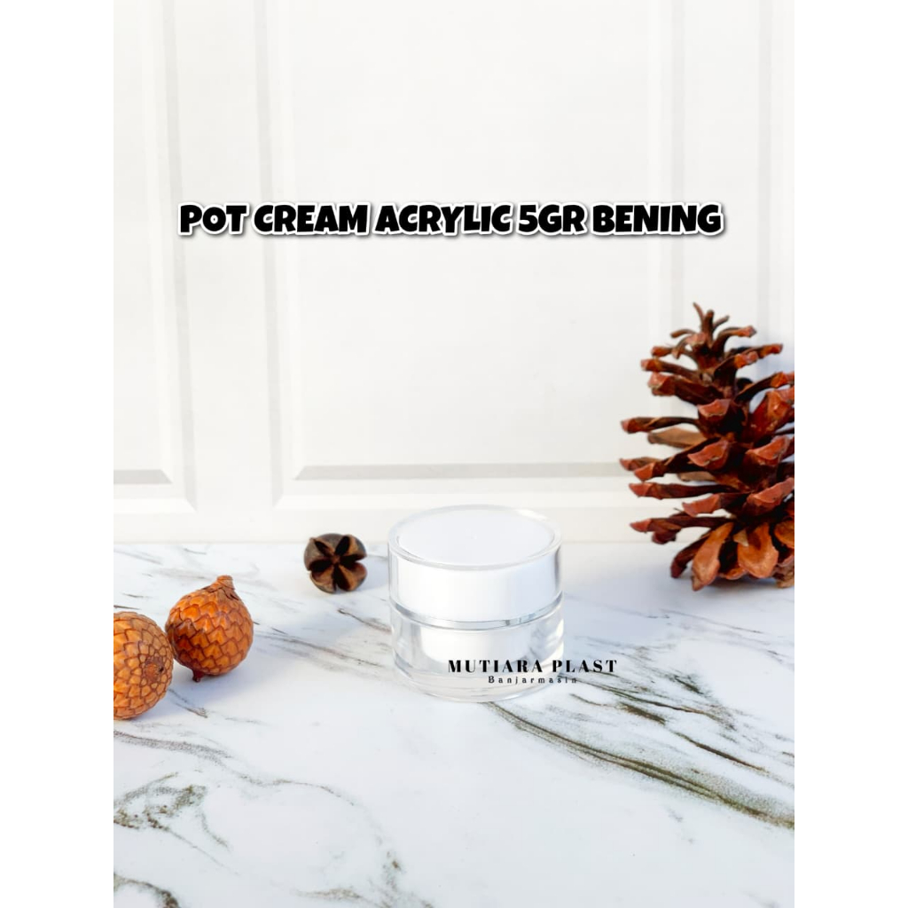 pot cream acrylic 5gr BENING