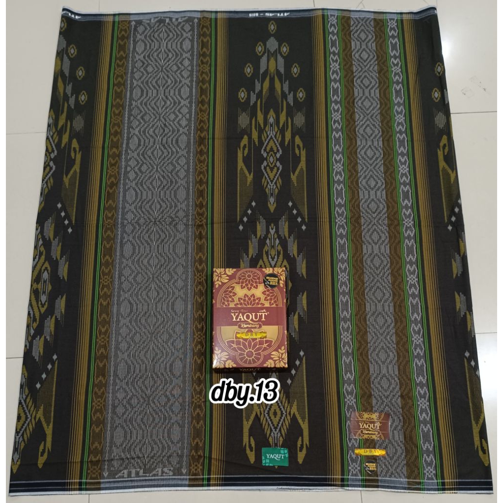 *Atlas Yaqut**Bahan rayon**Motif Kembang Dobby*