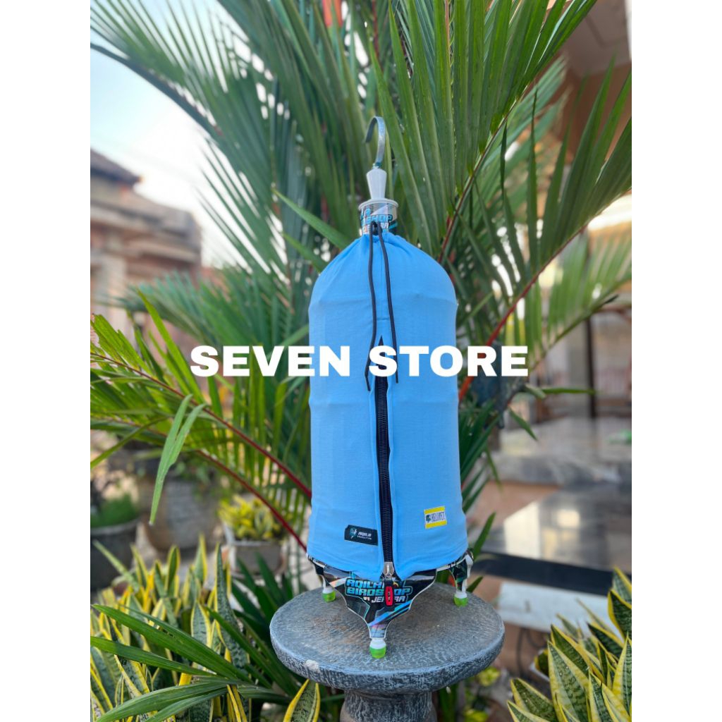 krodong kerodong sangkar burung pleci helopet diameter 23cm DK PE 40 sarung sangkar burung by AQILA