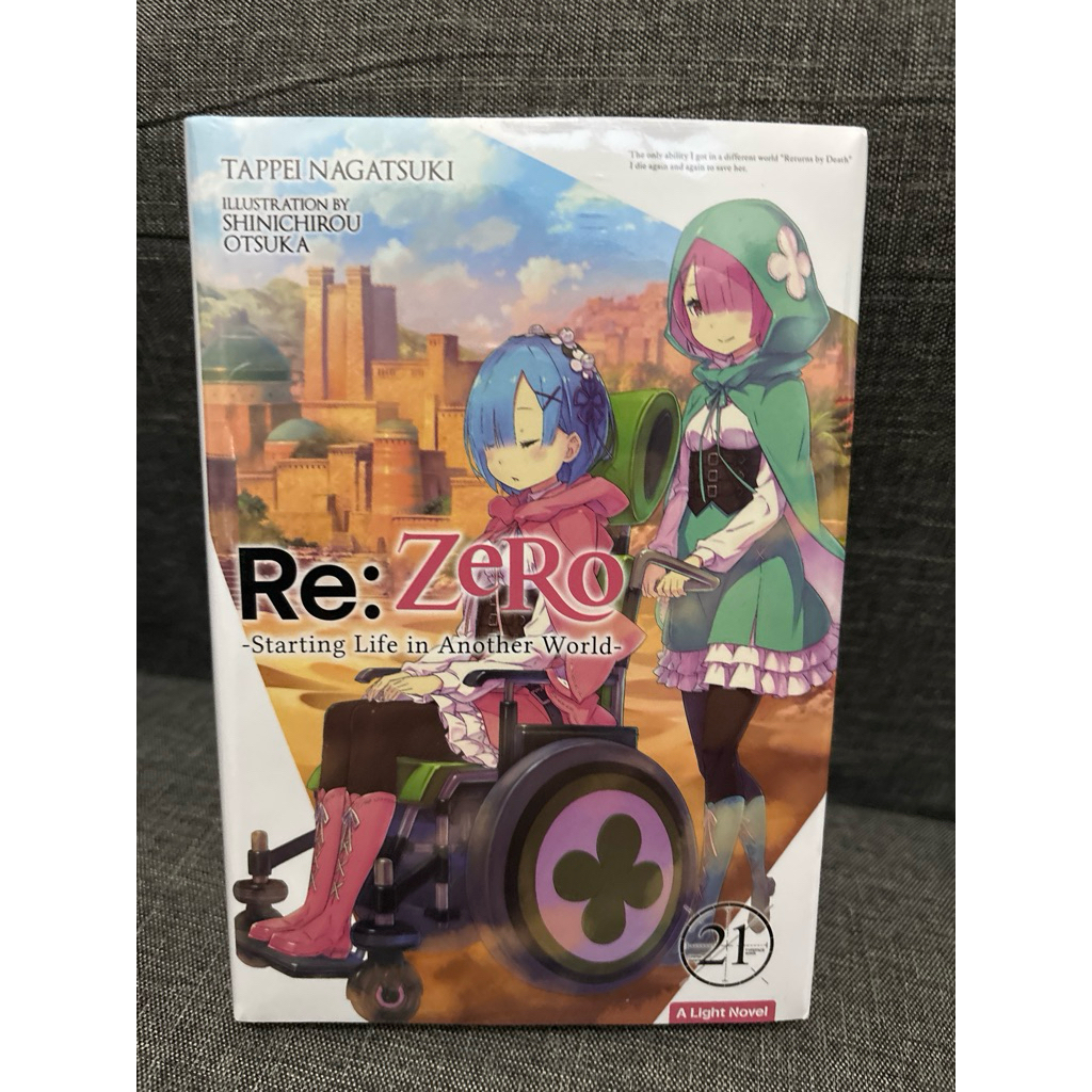 Re : Zero ( vol 21) light novel