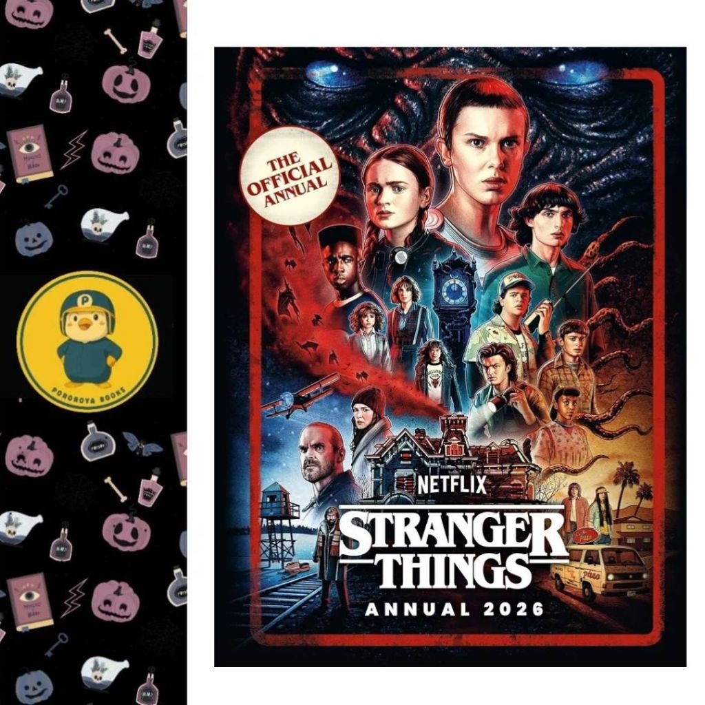 100% ORI STRANGER THINGS ANNUAL 2026 HARDCOVER The Official Annual (Brand New, Import) Stranger Thin