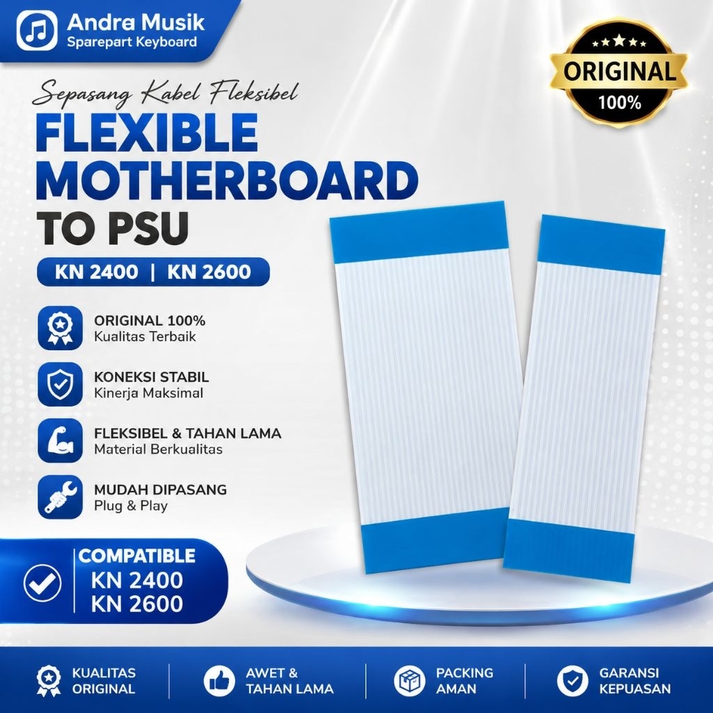 Sepasang Kabel Fleksibel Flexible KN2400 KN2600 KN 2400 KN 2600