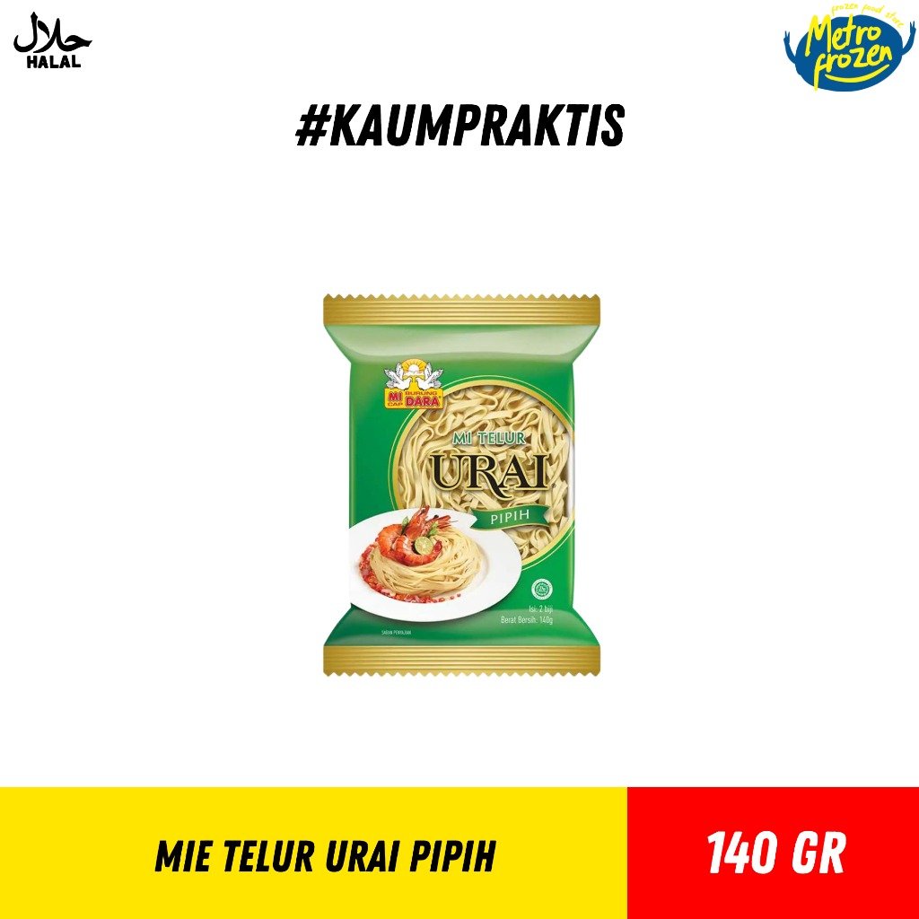 URAI Mie Telur Pipih 140gr //mie telur urai pipih //mi telur gepeng