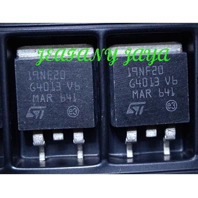 STB19NF20 19NF20 N-channel MOSFET 200V 15A - TO-220 - D2PAK MESH OVERLAY Power MOSFET