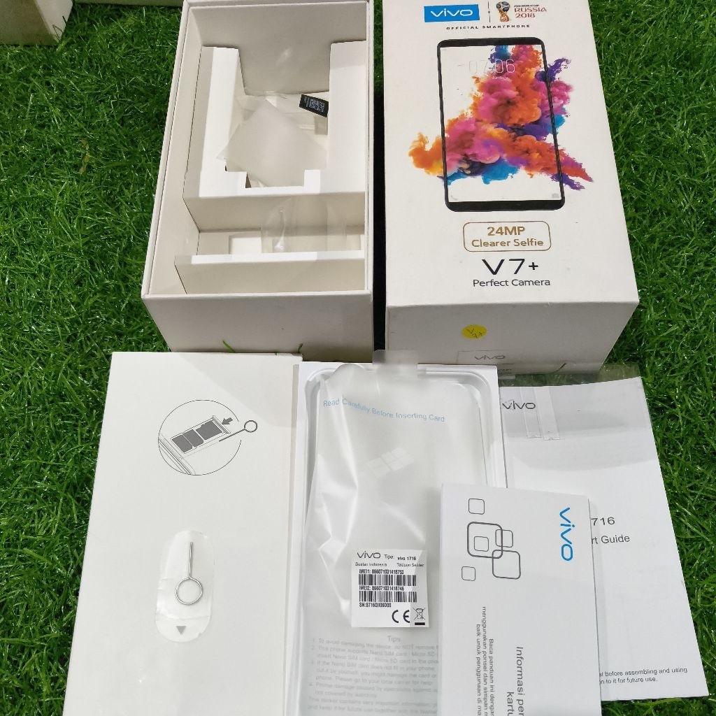 kardus Ori copotan Vivo v7+