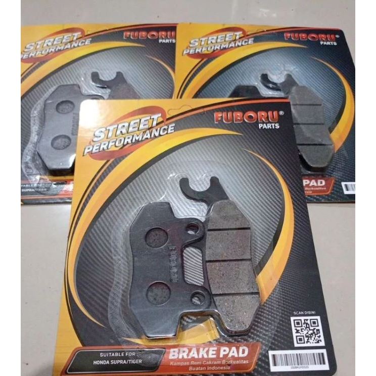 Brake Pad Honda Supra/ Tiger FUBORU Original - Sparepart Berkualitas