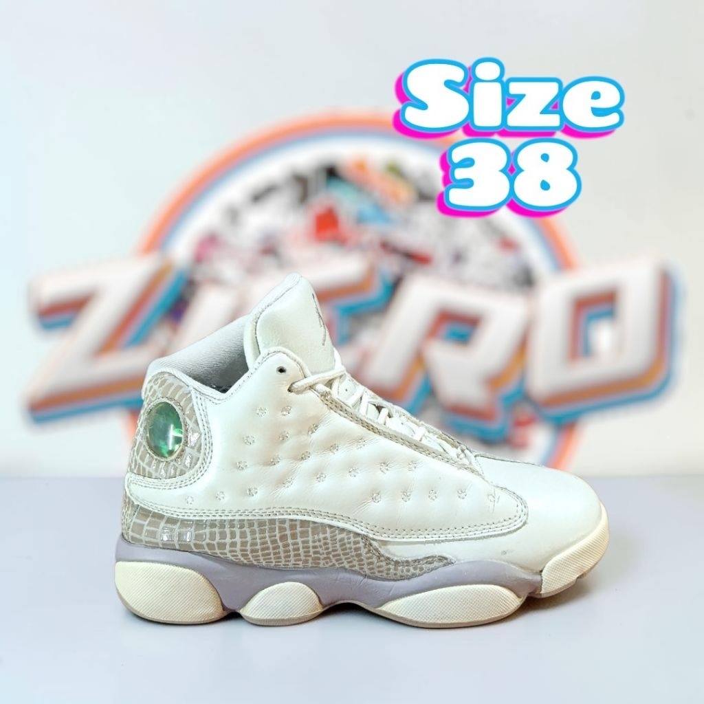 sepatu basket anak Jordan 13 reptile skin size 38