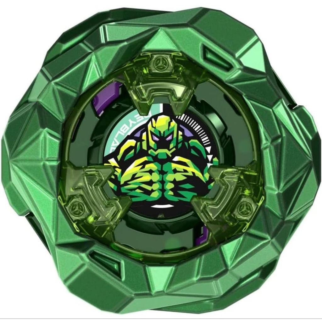 HASBRO Blade Golem Rock Green New Sealed Original Beyblade x