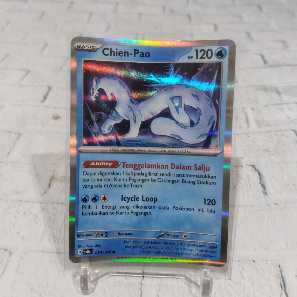 Kartu Koleksi Pokemon Chien Pao