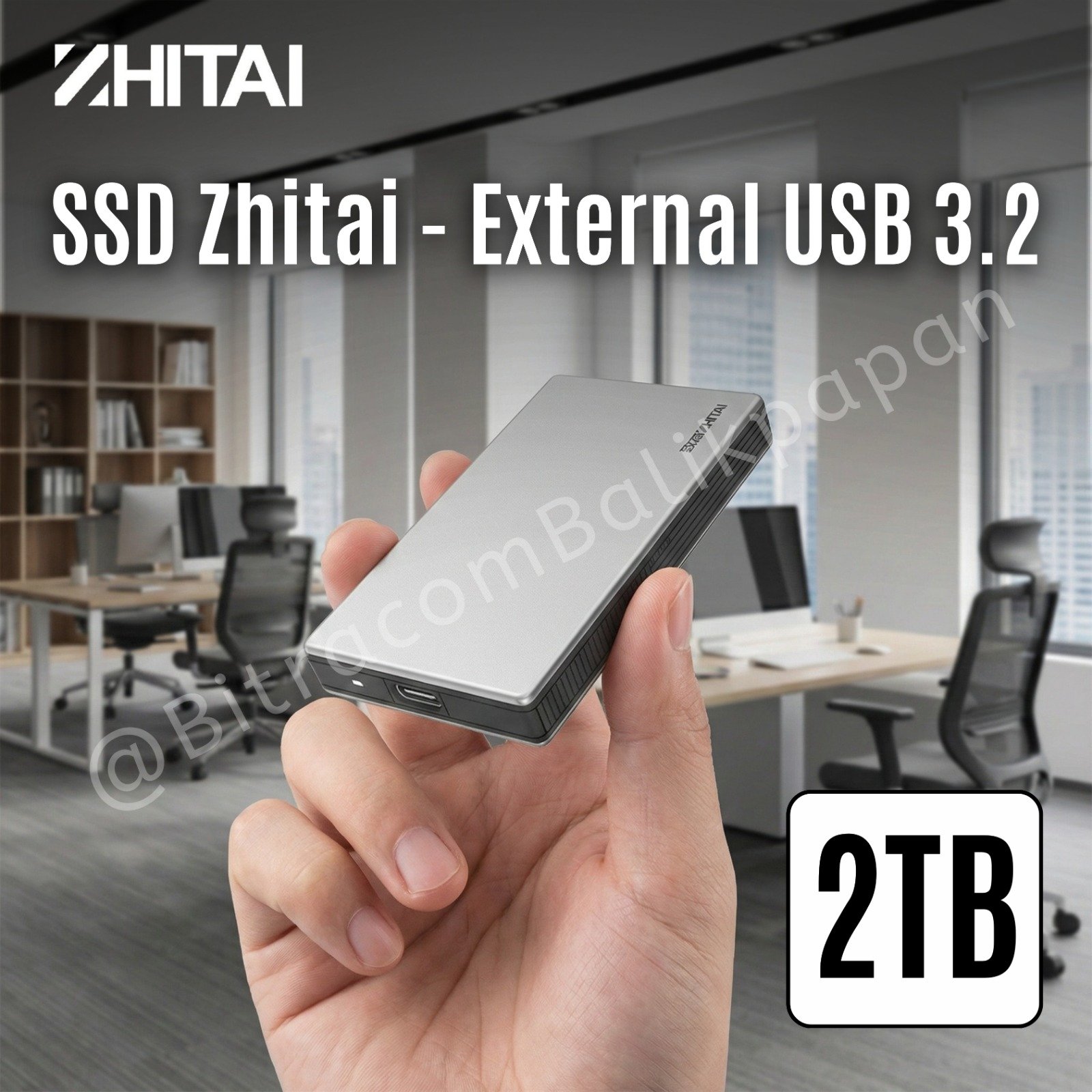 SSD External Zhitai - TiPlus7100 External USB 3.2 SSD Speed 2000 MB/s