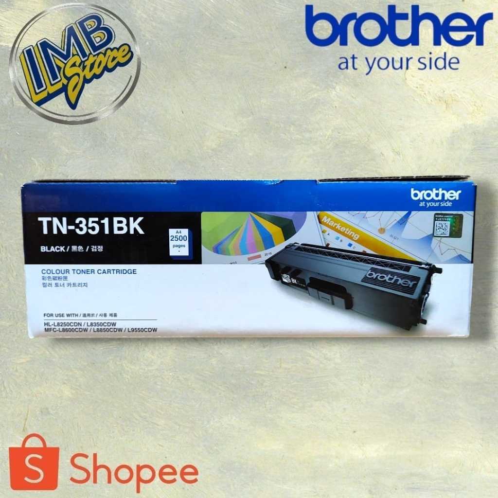 Toner Brother TN 351 Black Original brother HL-L8250CDN, HL-L8350CDW, MFC-L8850CDW, MFC-L9550CDW