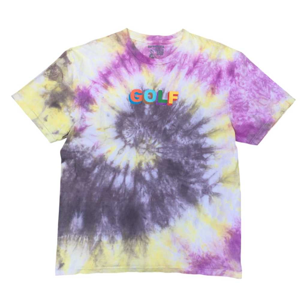 Golf Wang OFWGKTA GOLF Logo Tie Dye Tees
