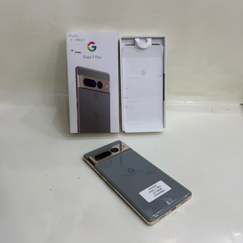 Goggle Pixel 7 Pro 12/128gb Fullset Second Garansi Resmi