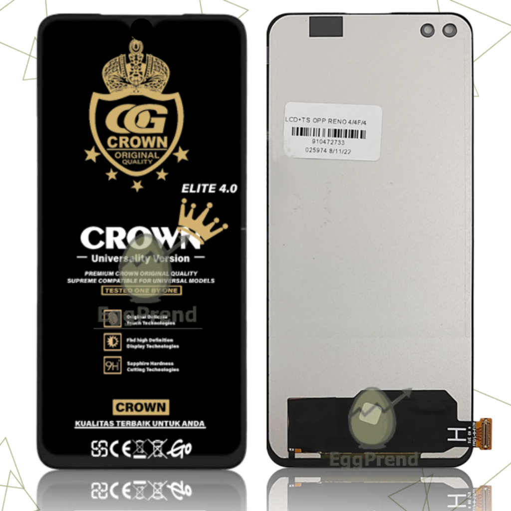 LCD TOUCHSCREEN OPPO RENO 4 / RENO 4F / 4 LITE ORIGINAL FULLSET COMPLETE / LCD OPPO RENO 4 / LCD OPP