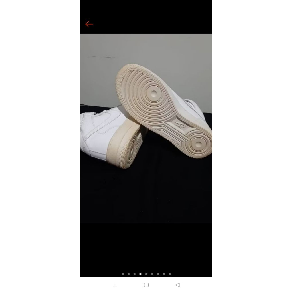 sepatu Nike Air Force 1 high preloved/seken/second/bekas