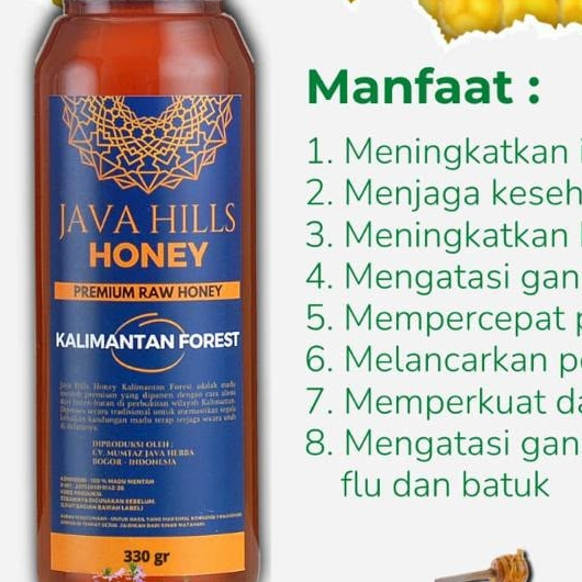 Java Hills Honey - Kalimantan Forest