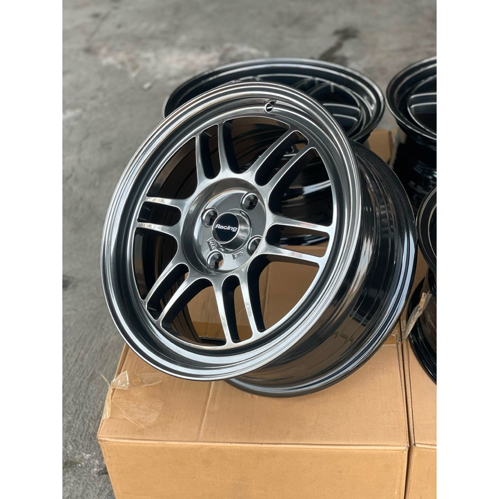 RPF ring 16 pcd 4x100 hyper black baru