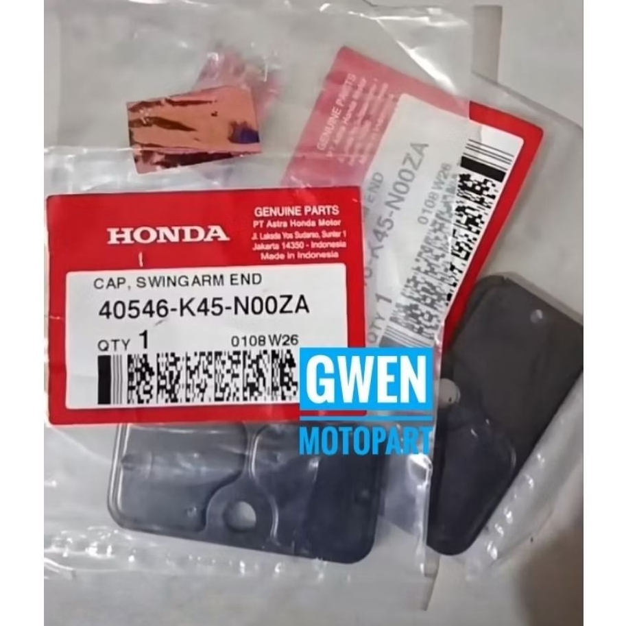 Cap Swingarm End Plat Tutup Anting Setelan Rantai CB150R Streetfire K15G K15M K15P CBR 150R K45G 405