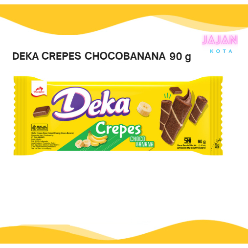 DEKA CREPES CHOCOBANANA 90 GRAM