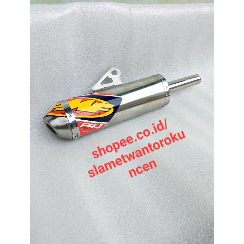 knalpot racing slincer fmf 2 tak ninja fizR satria2tak Ts125